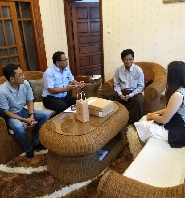 TOWARDS MEETING WITH MAYANMAR AGENT